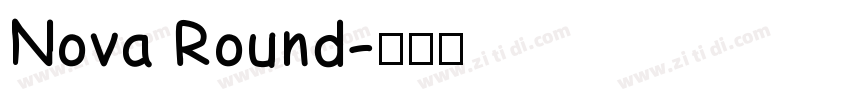 Nova Round字体转换